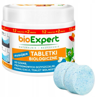 Tablety 4 baktérie čistička septikov bioExpert